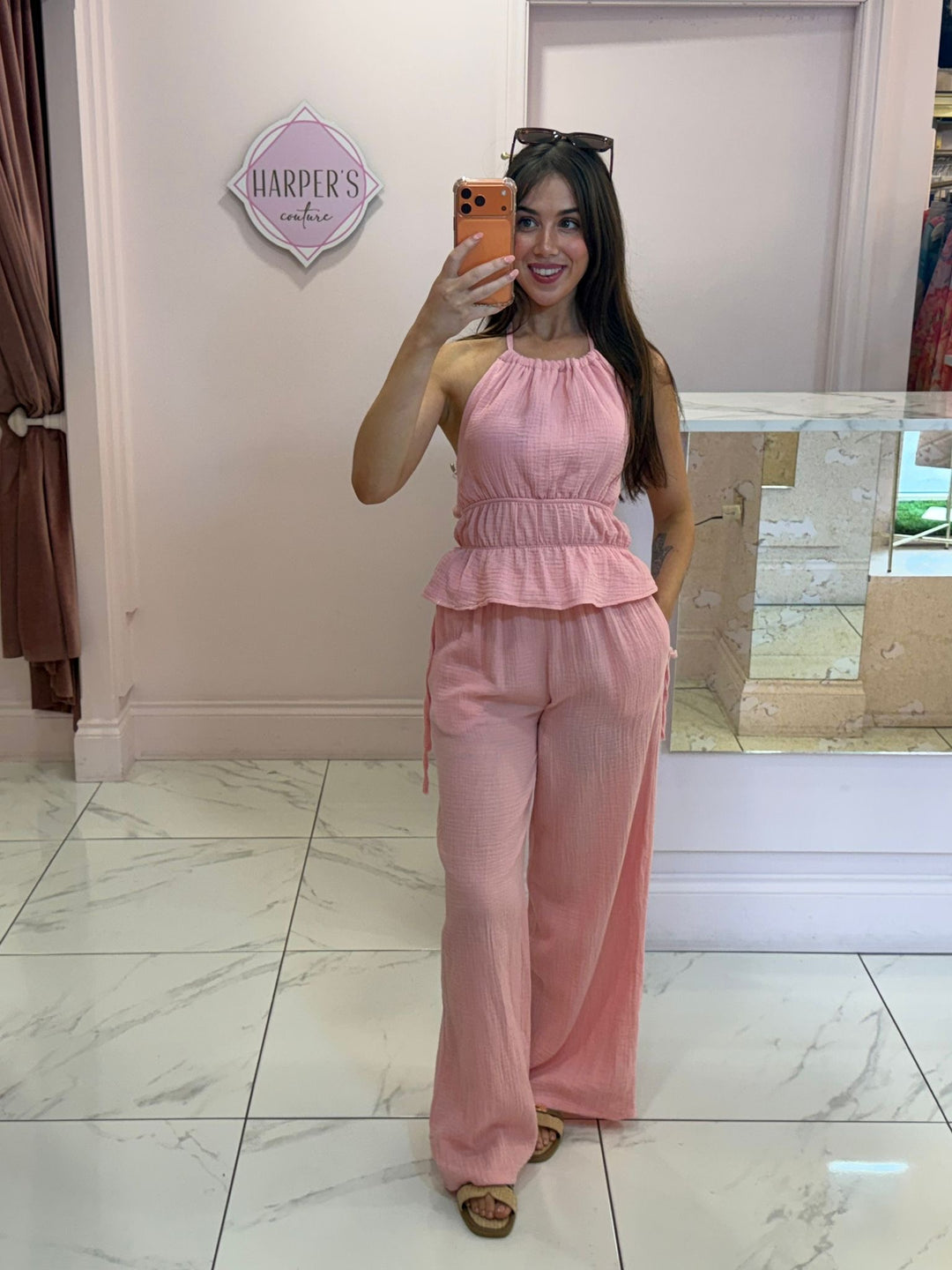Bambi Top &amp; Trouser Co Ord Set
