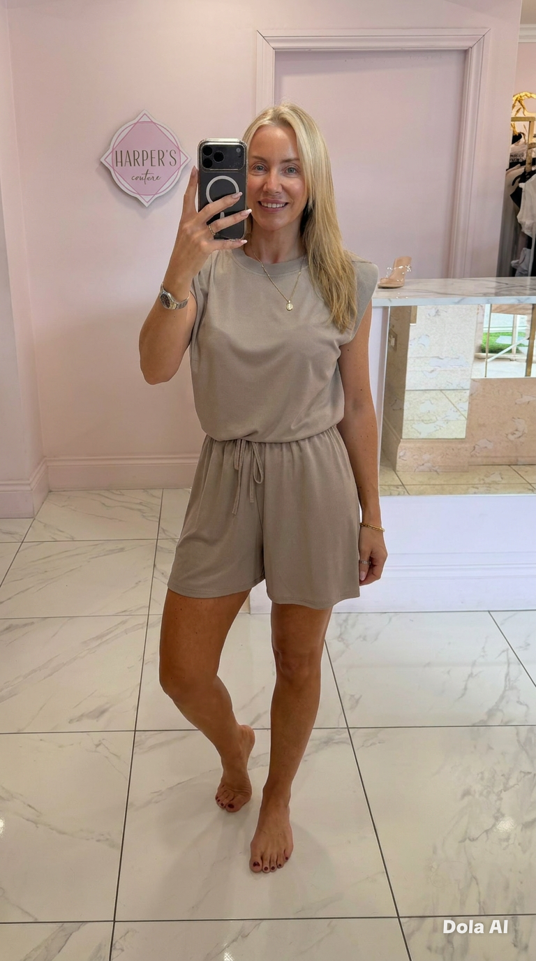 Geri Top &amp; Shorts Co Ord Set