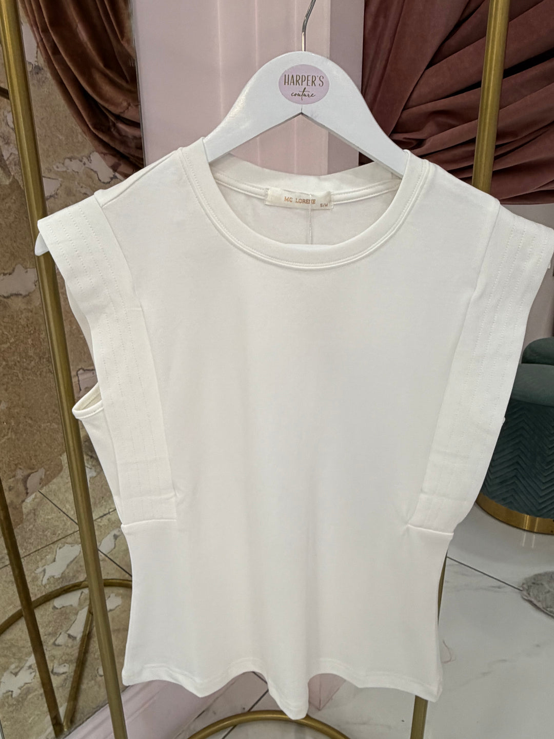 Nicole Round Neck Super Soft Short Sleeve Top