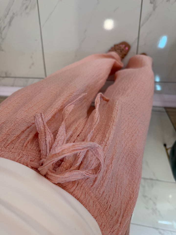 Bec Lightweight Textured Trousers