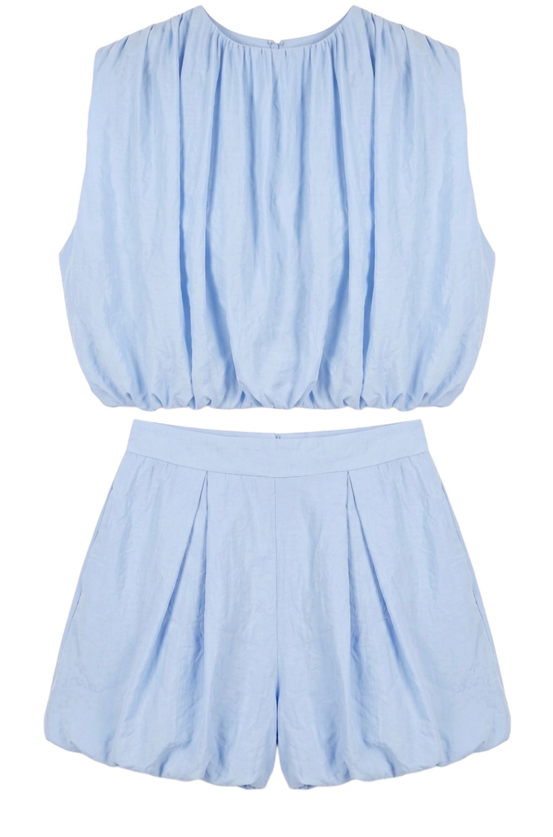 Eliza Top &amp; Skort puff hem Co Ord Set