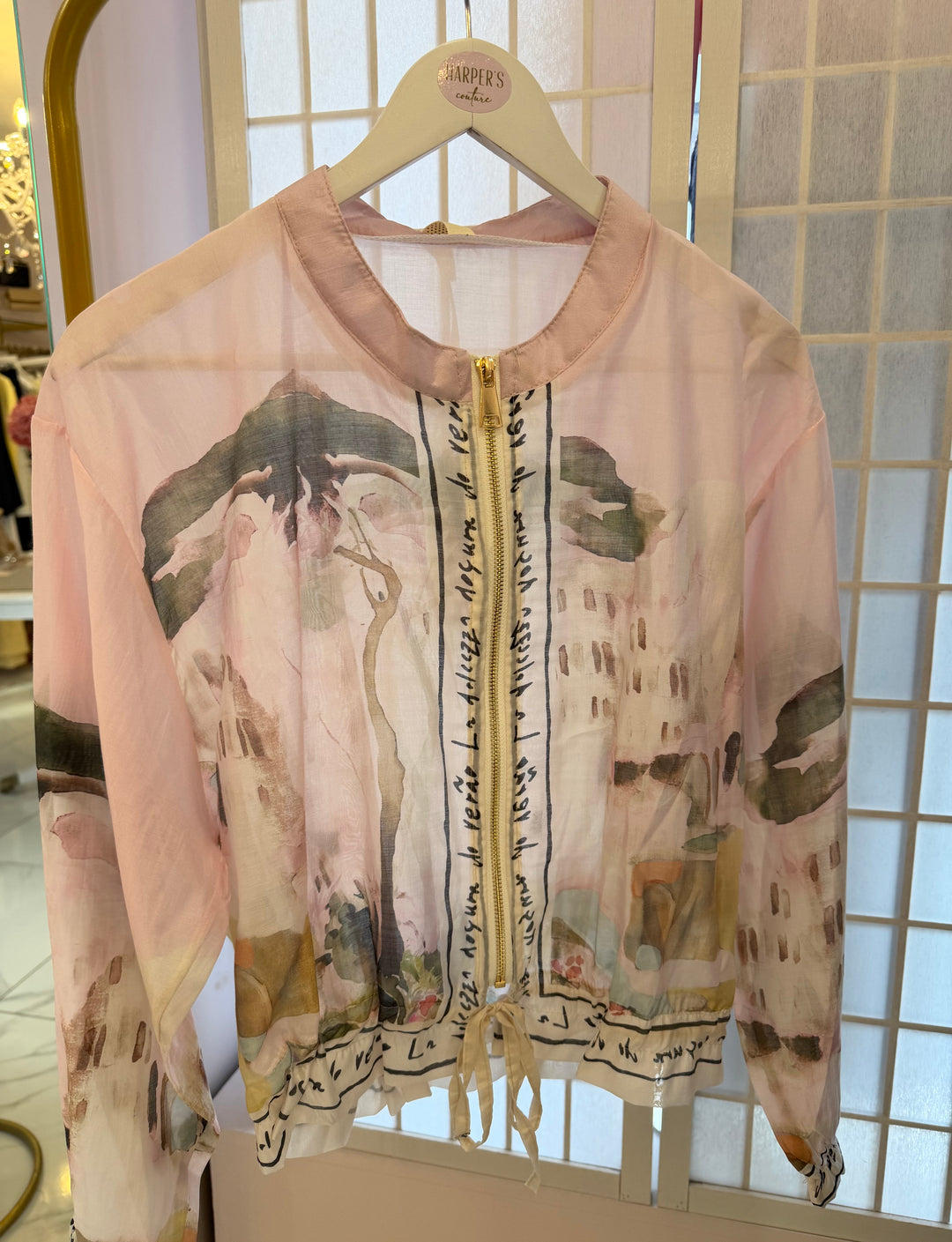 Rayla Patterned Super Lightweight Jacket