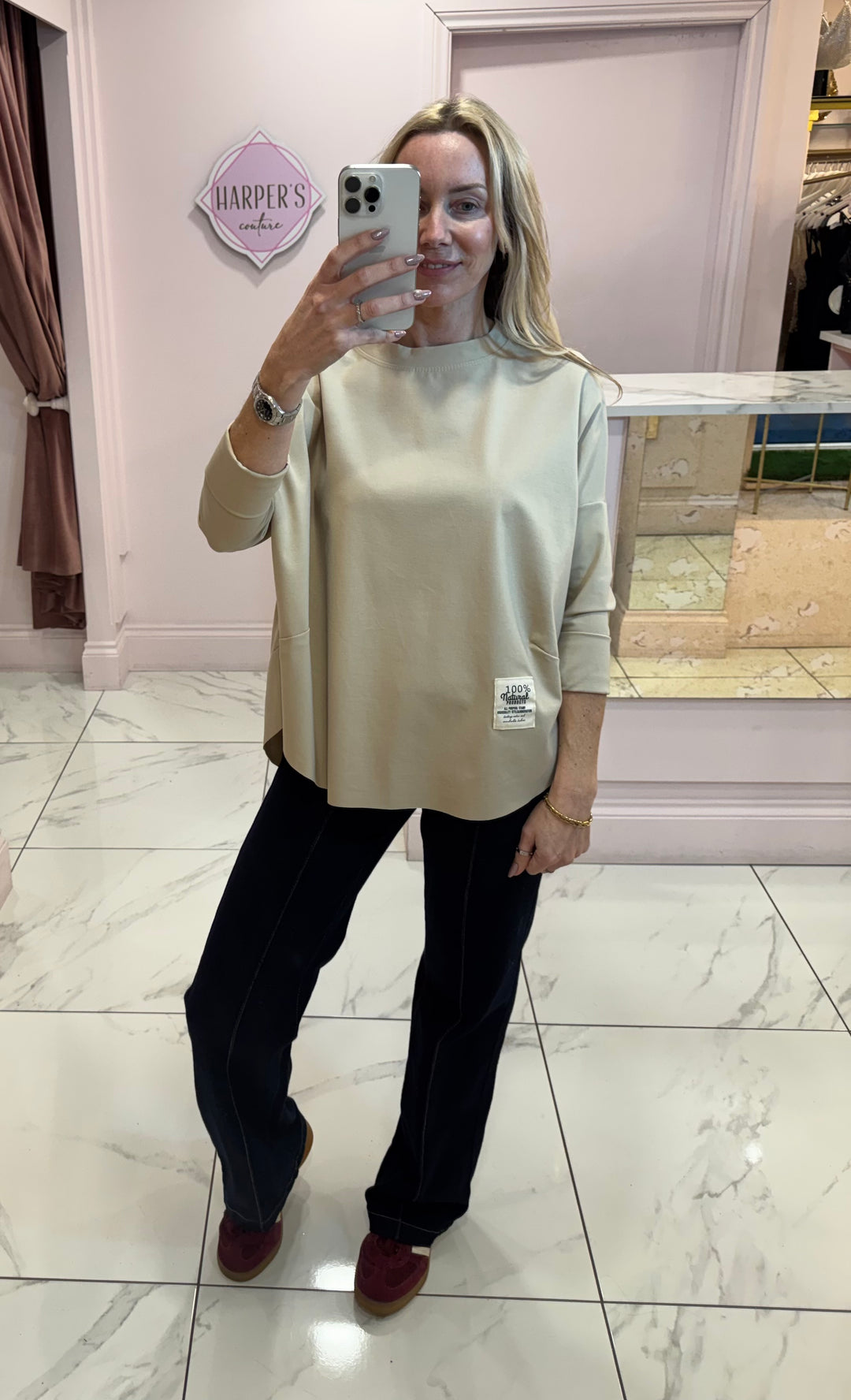 Clara Super Soft Oversized Jumper/Top