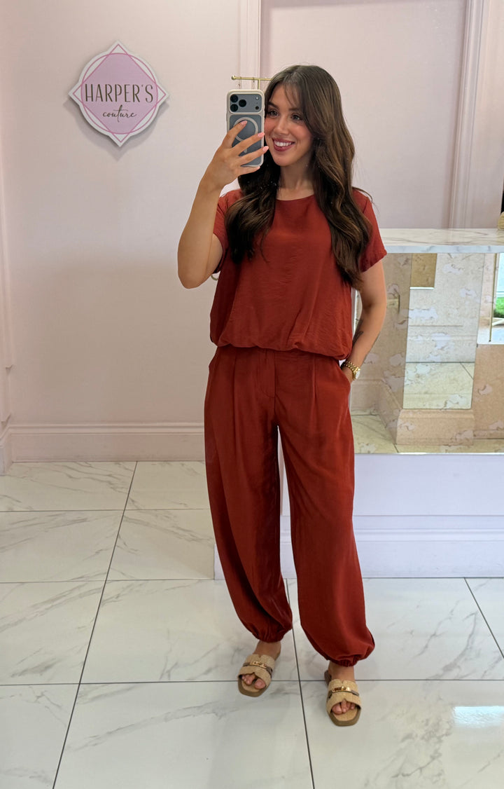 Naomi Trouser &amp; Top Co Ord