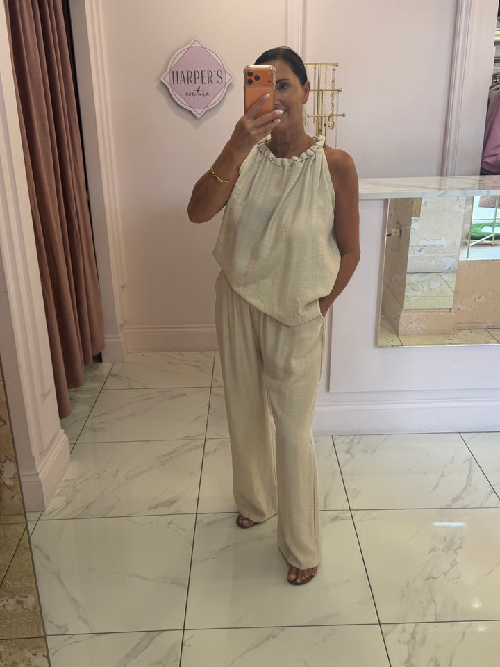 Carly Top &amp; Trouser Co Ord Set
