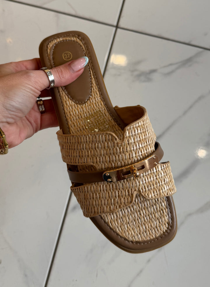 Milly Rattan Inspired Sandal