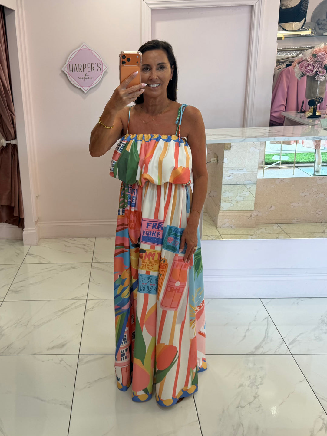 Rebecca Premium Summer Maxi Dress