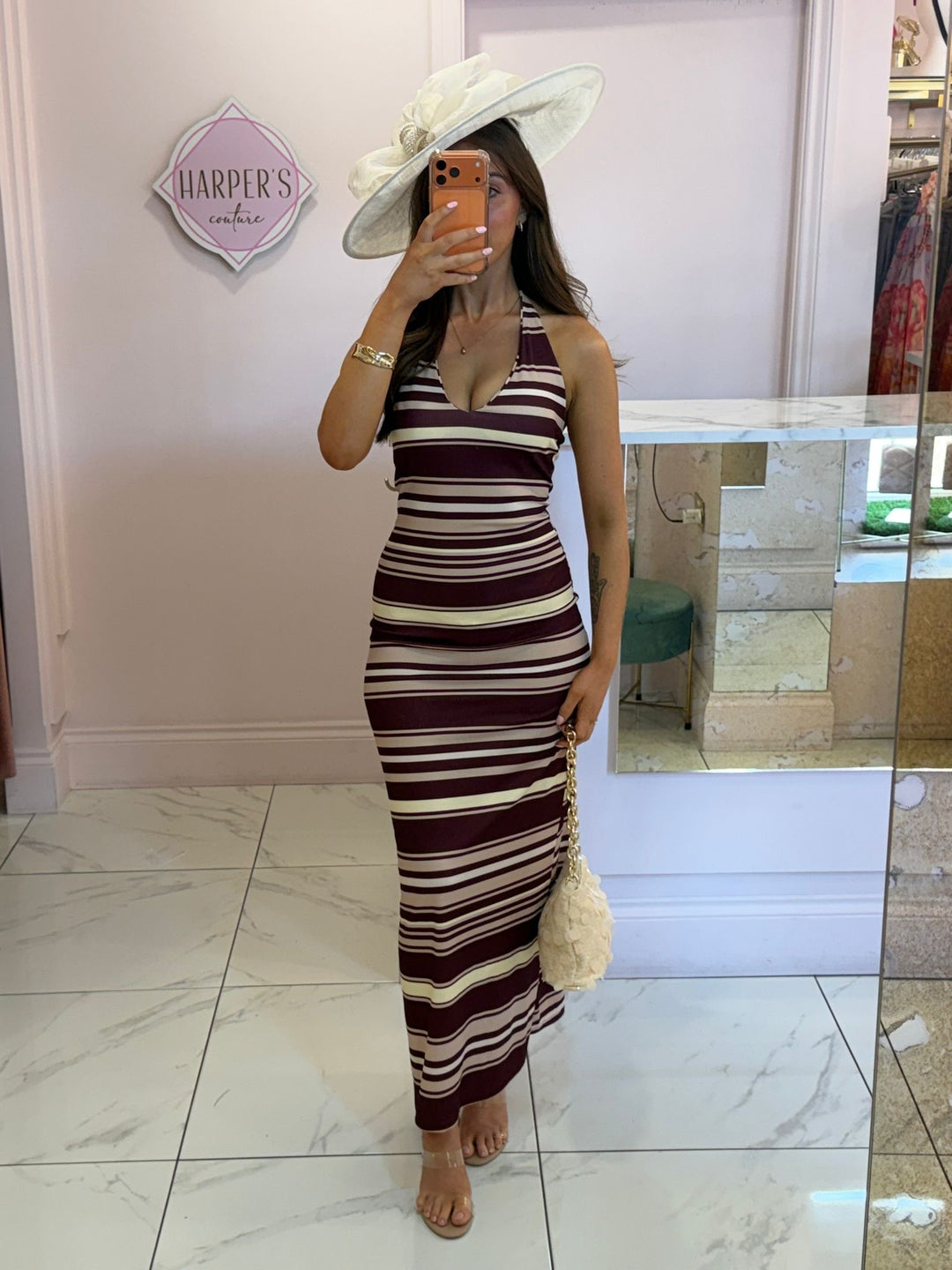 Mia Stripe Maxi Dress