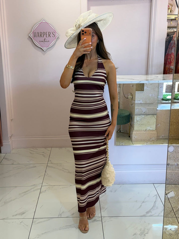 Mia Stripe Maxi Dress