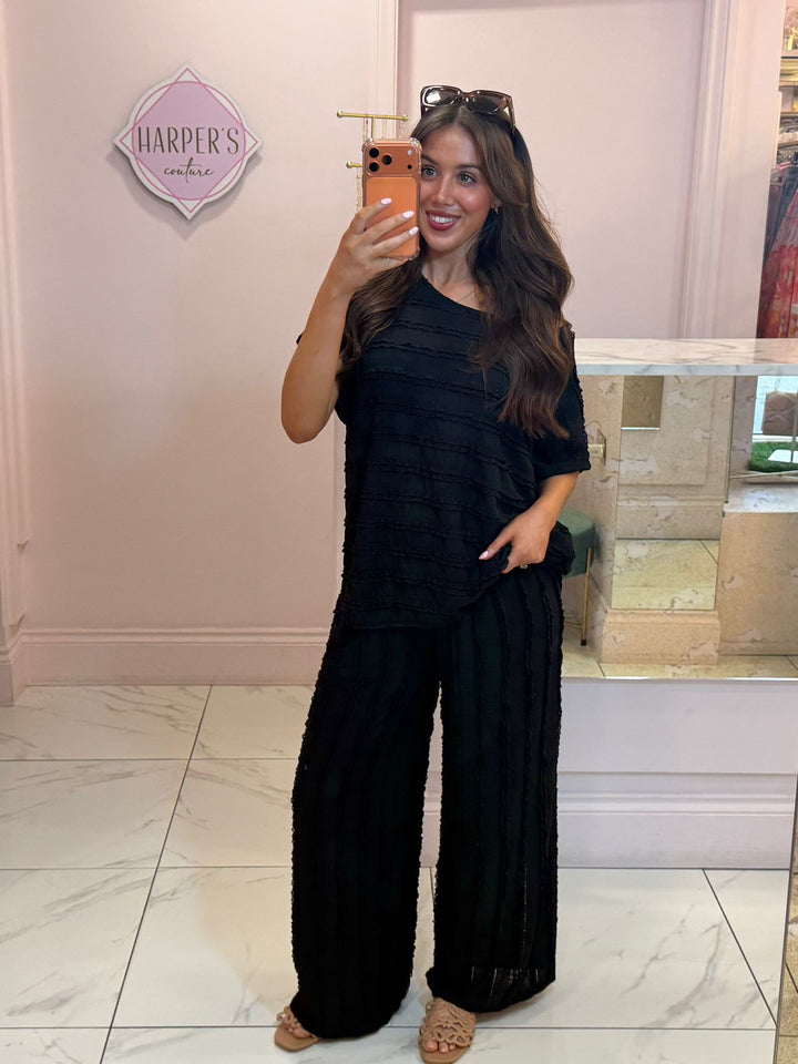 Hattie Ruffle Top &amp; Trouser Co Ord