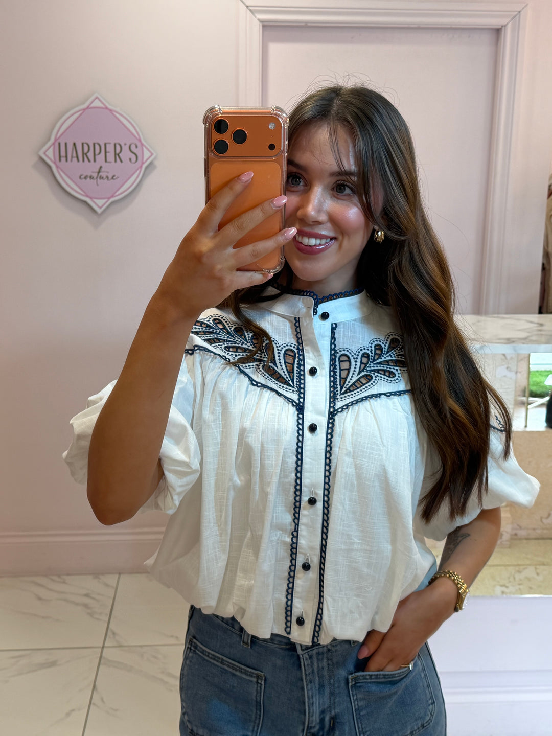 Imogen Puff Sleeve Blouse