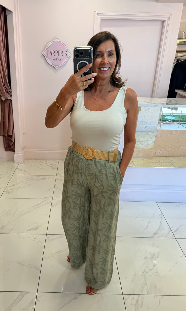 Fern Khaki Trouser