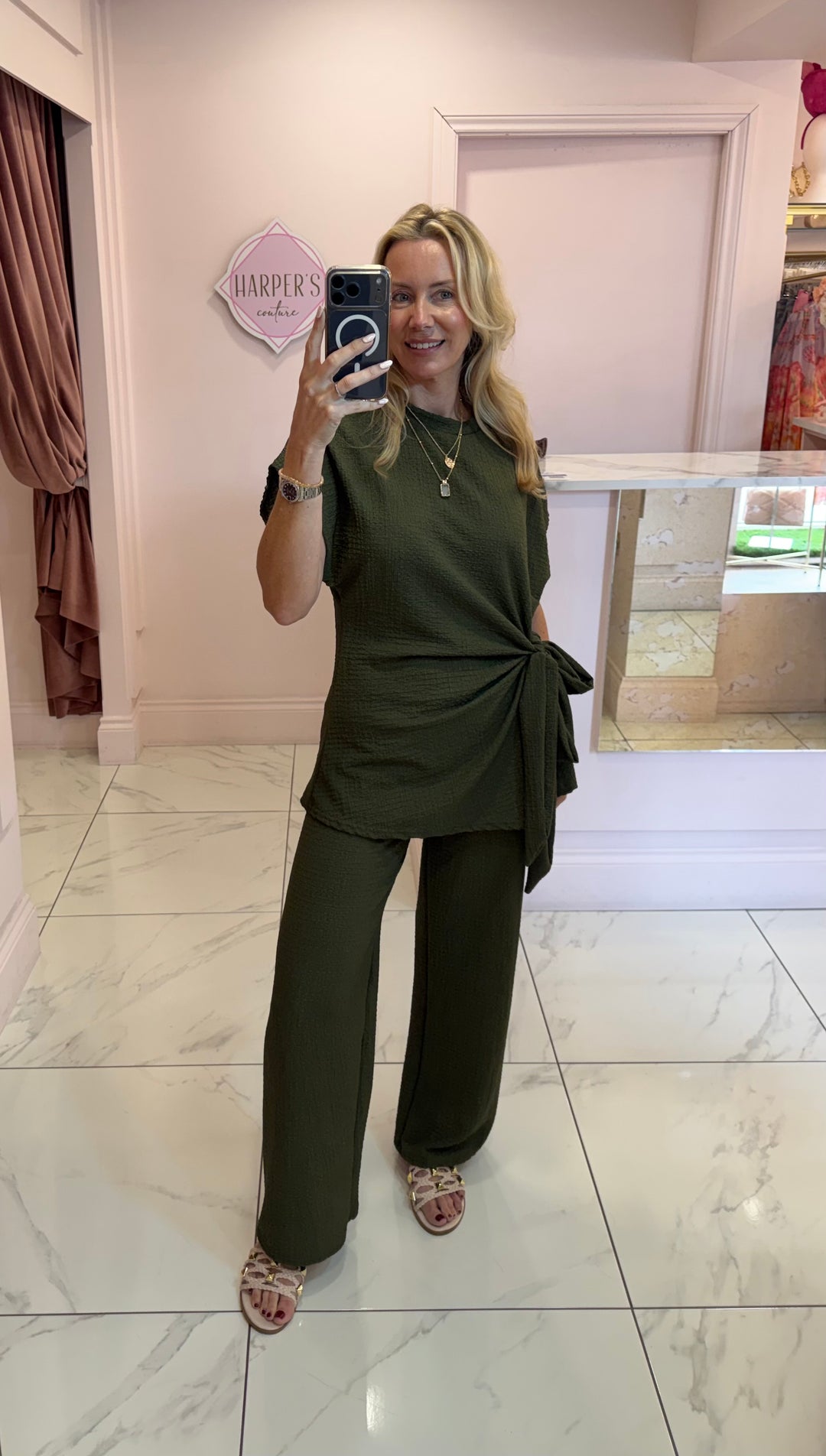 Hadley Trouser &amp; Top Co Ord
