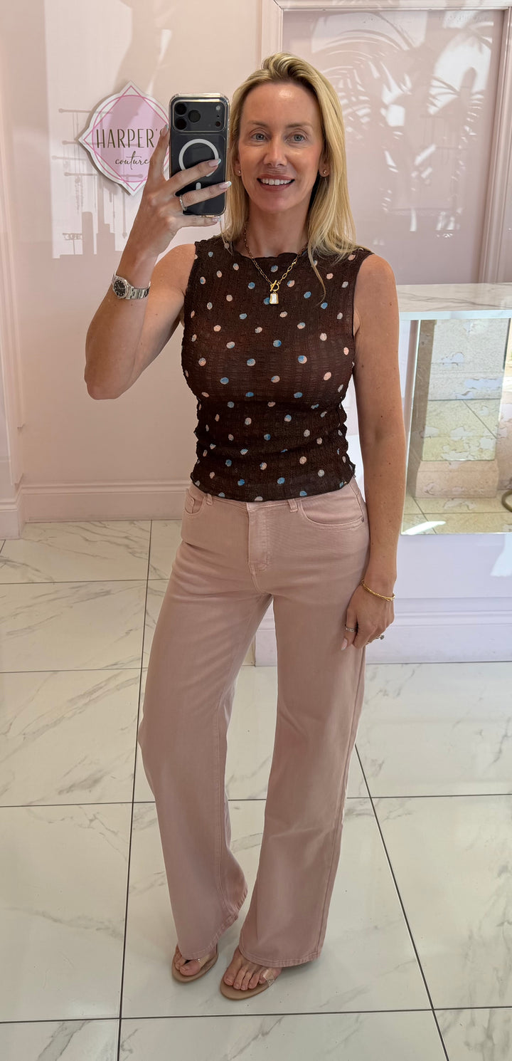 Sinitta Pink Stretch jeans