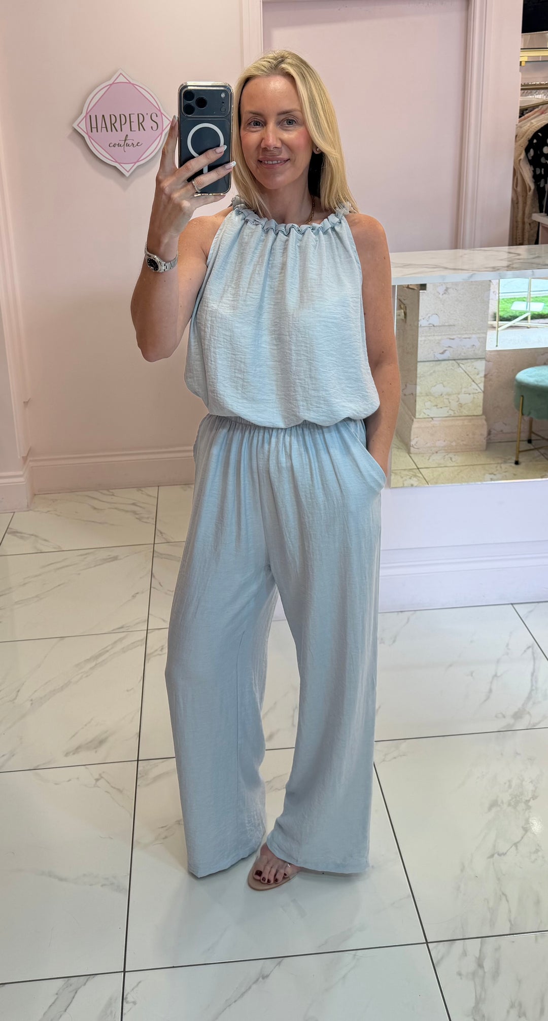Carly Top &amp; Trouser Co Ord Set