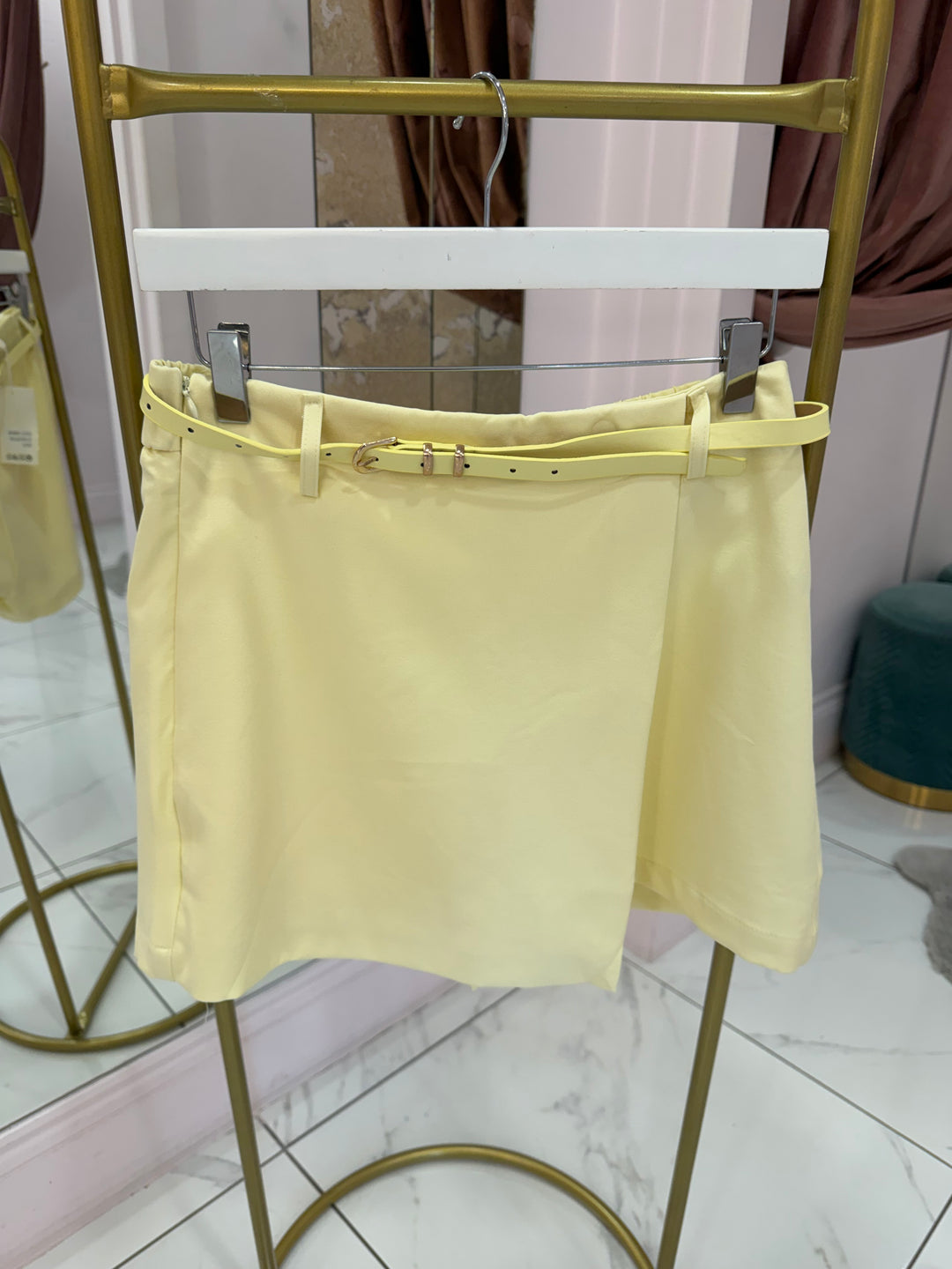 Kyla Tailored Belted Skort