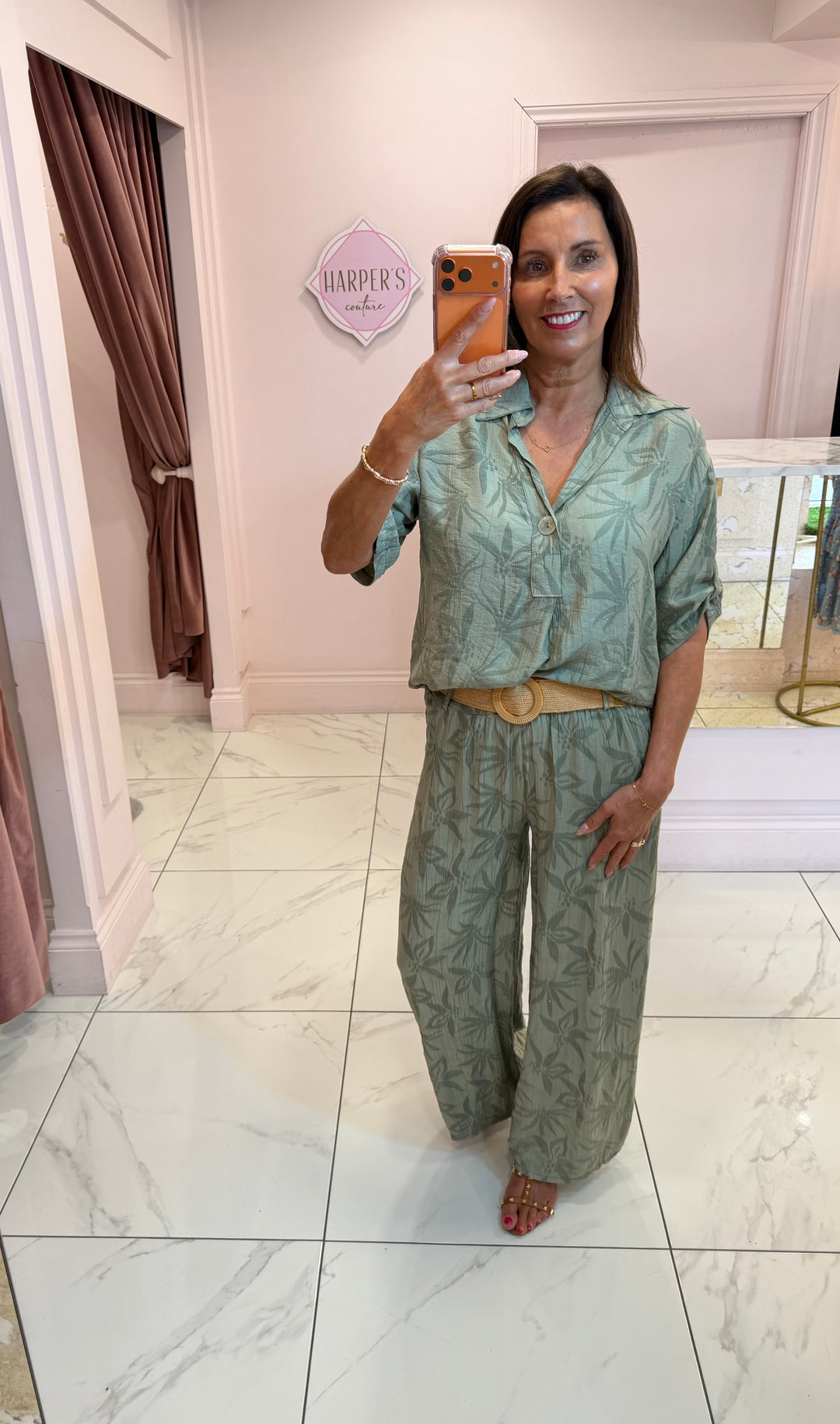 Fern Khaki Trouser