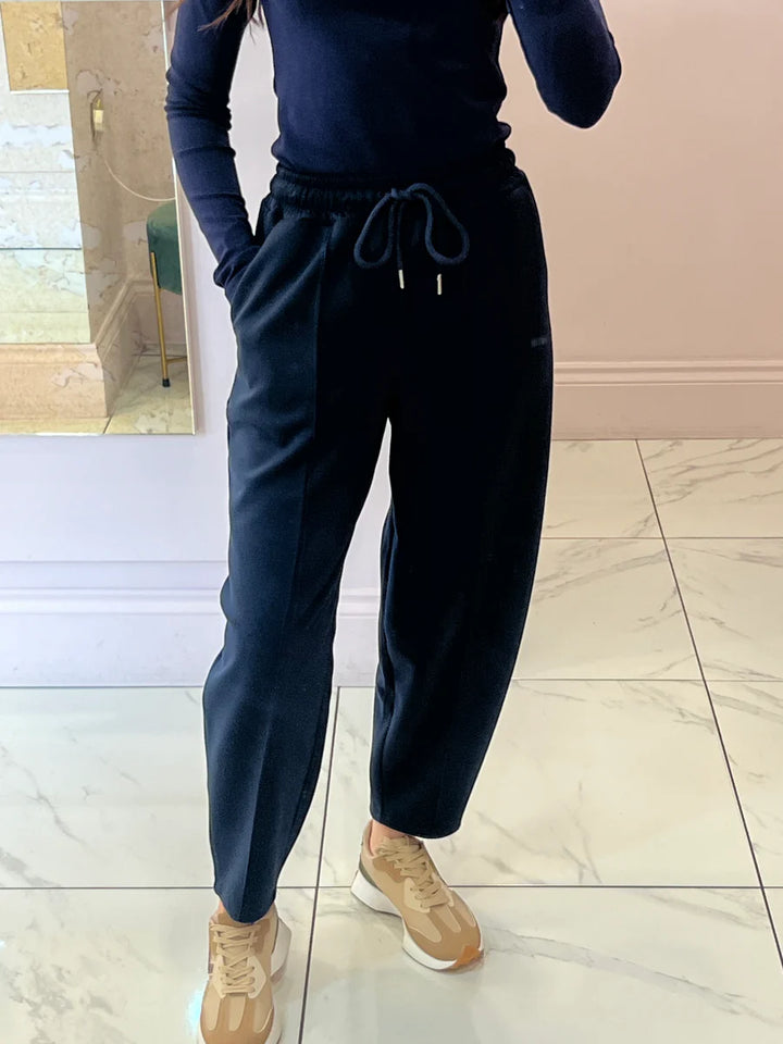 Evie Super Soft Seam Front Tapered Trousers