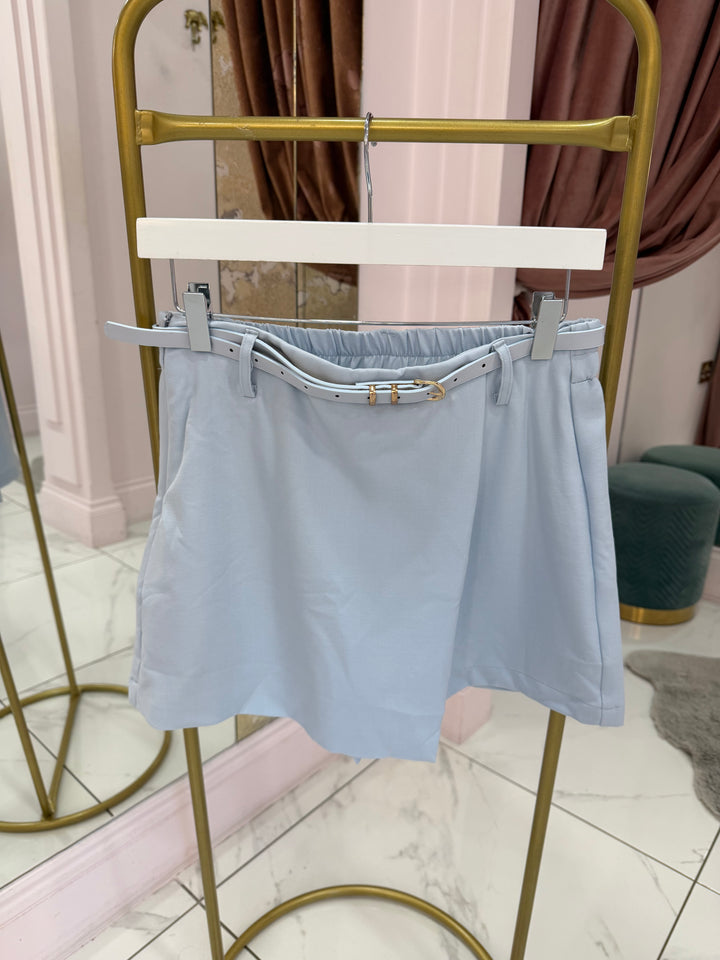 Kyla Tailored Belted Skort