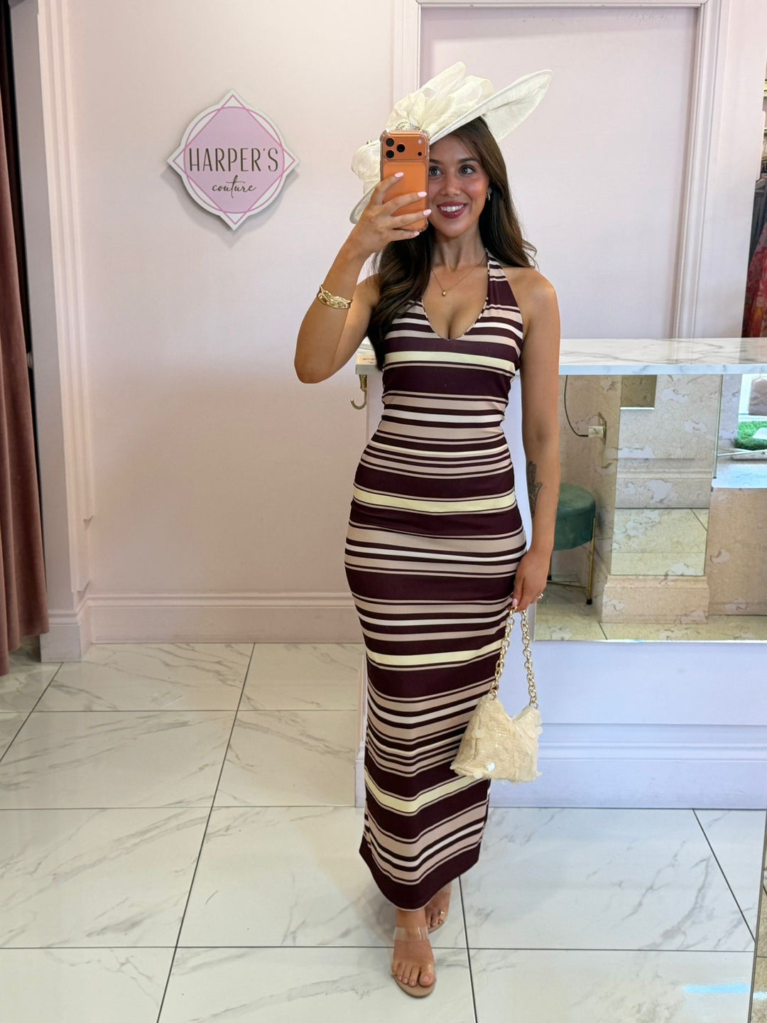 Mia Stripe Maxi Dress