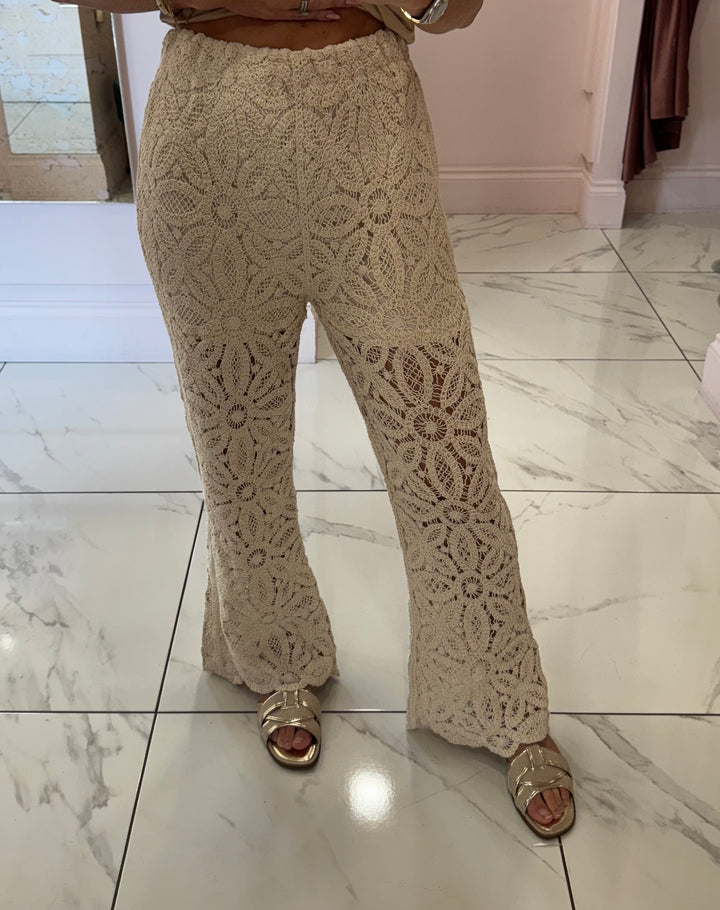 Belle Crochet Trousers