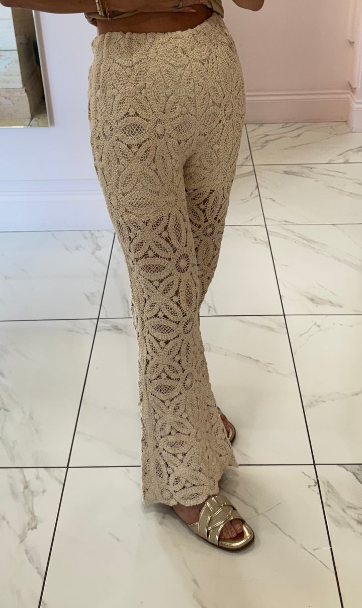 Belle Crochet Trousers