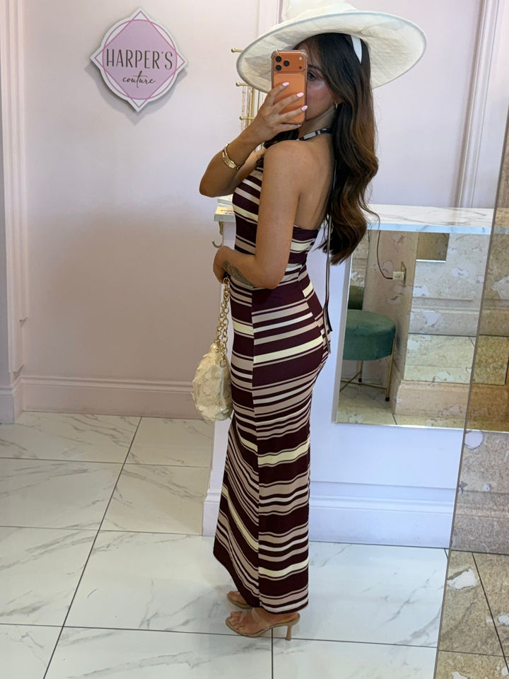 Mia Stripe Maxi Dress