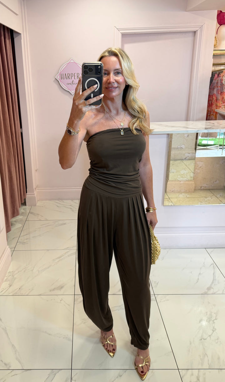 Bandeau Top &amp; Trouser Co Ord