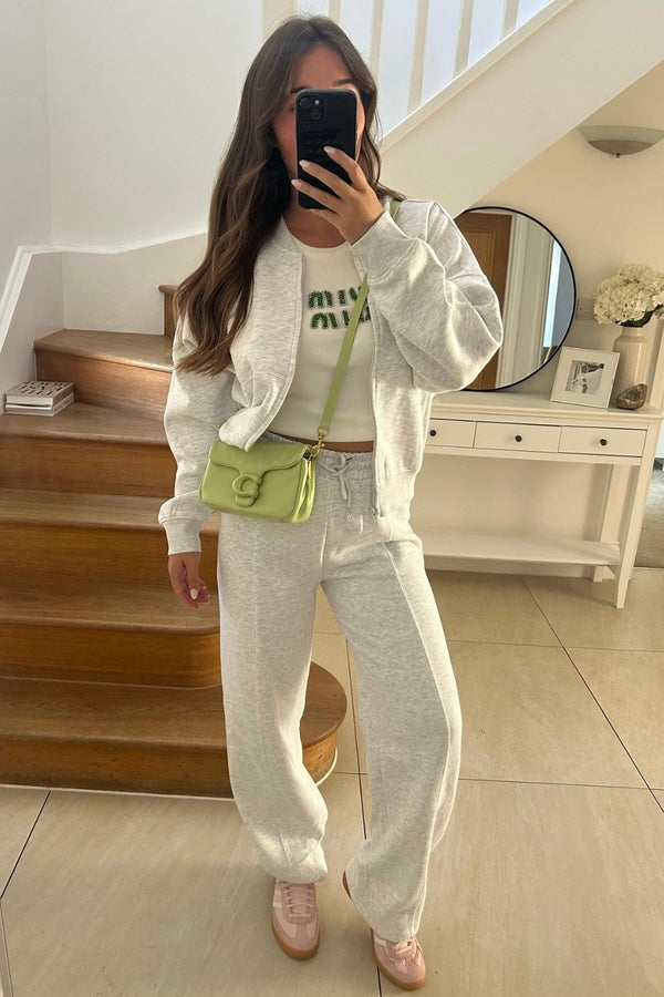 Milan Bomber Jacket &amp; Trouser Lounge Set