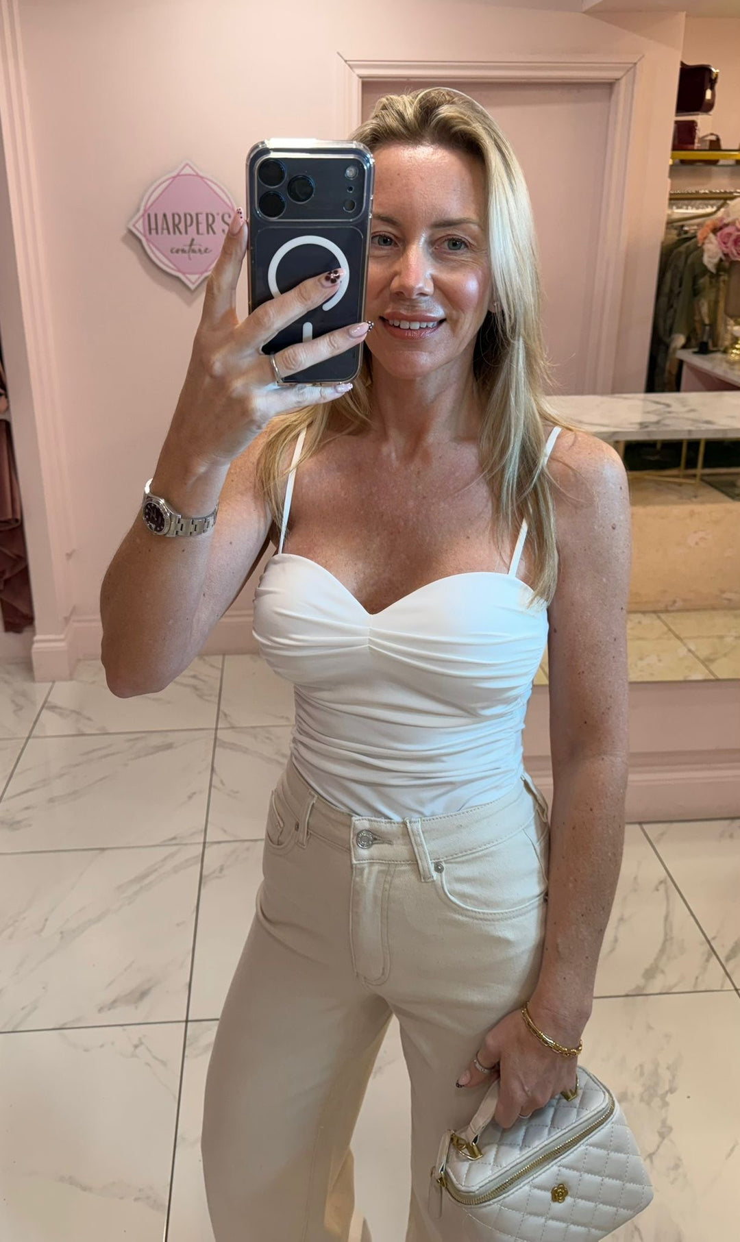 Stevie Slinky Cup Bodysuit
