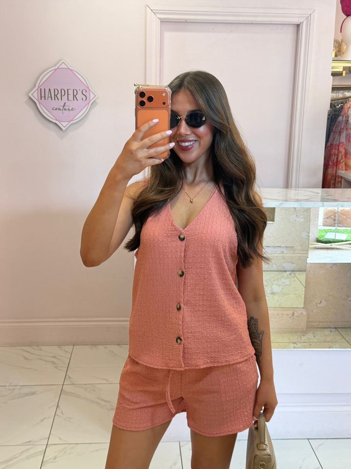 Drew Top &amp; Short Co Ord Set