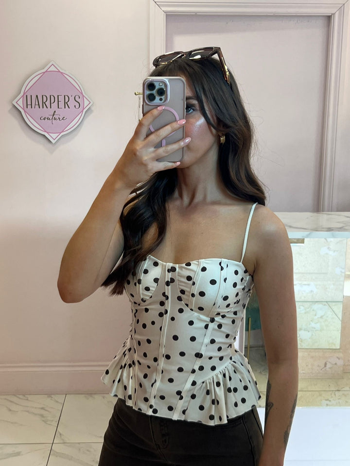 Allie Corset style Top