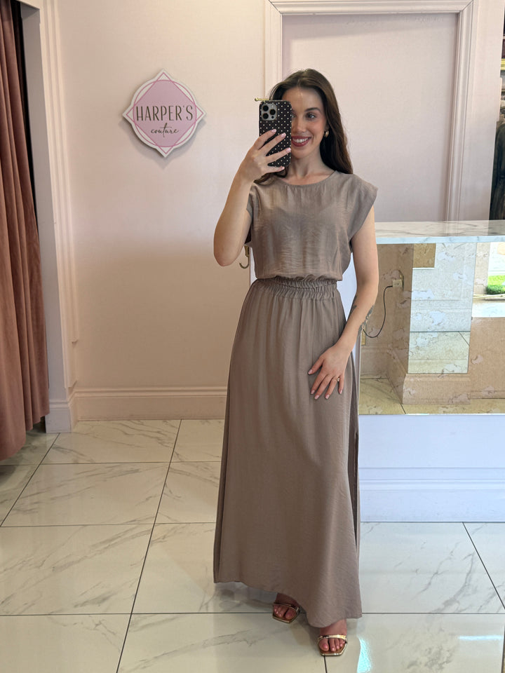 Thea Maxi Skirt &amp; Top Co Ord