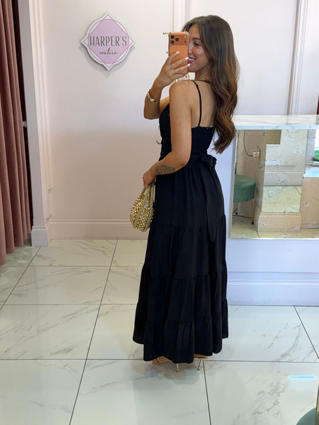 Abigail Twist Front Dress