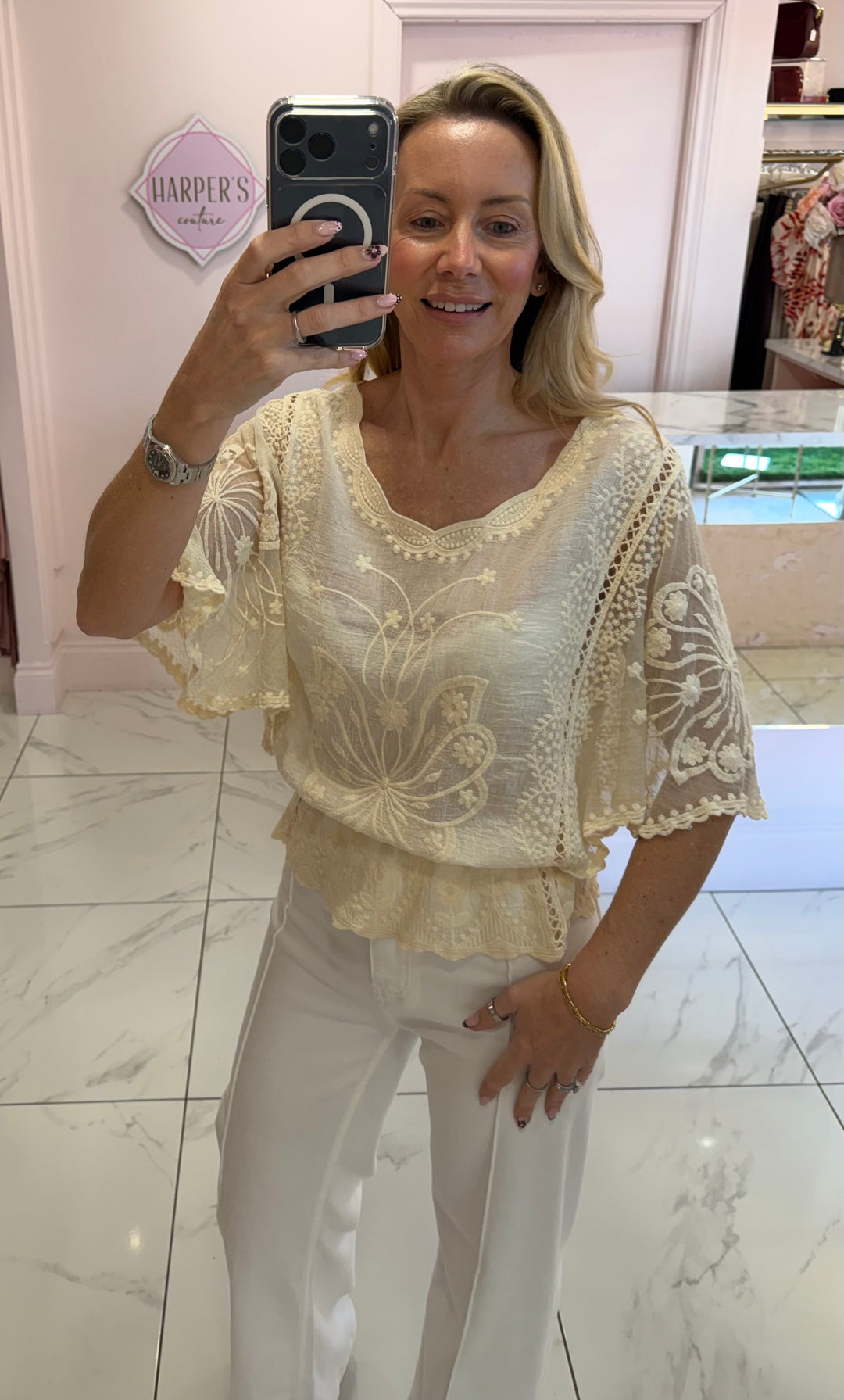 Isabella Boho Butterfly Top