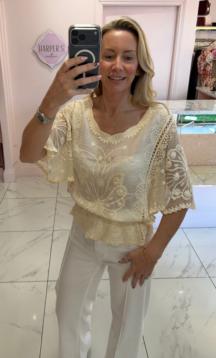 Isabella Boho Butterfly Top