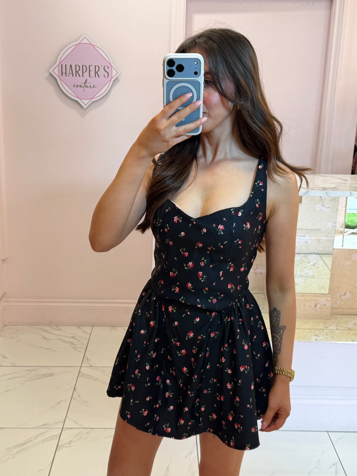 Cammy Floral Skater Dress