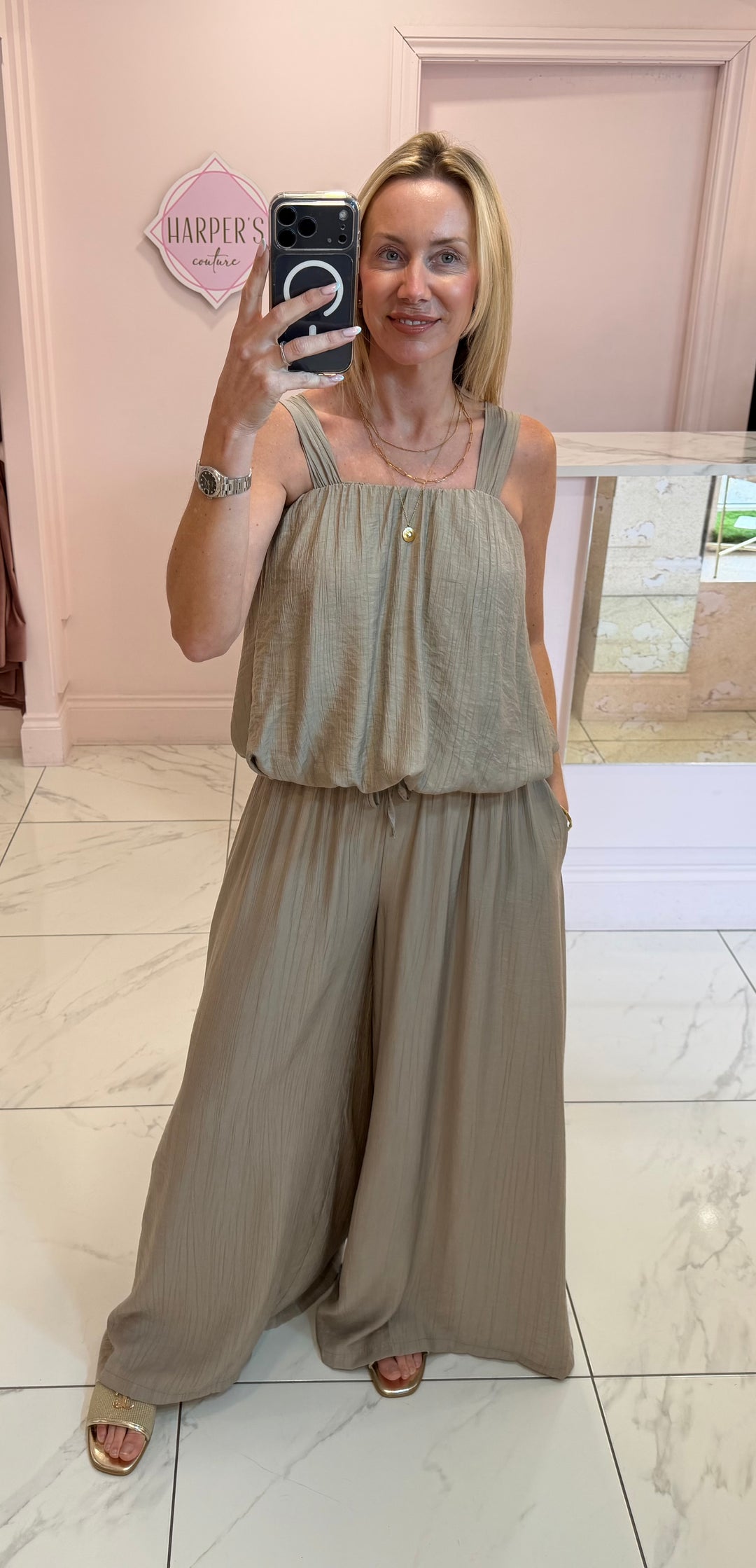 Leah Top &amp; Trouser Co Ord Set
