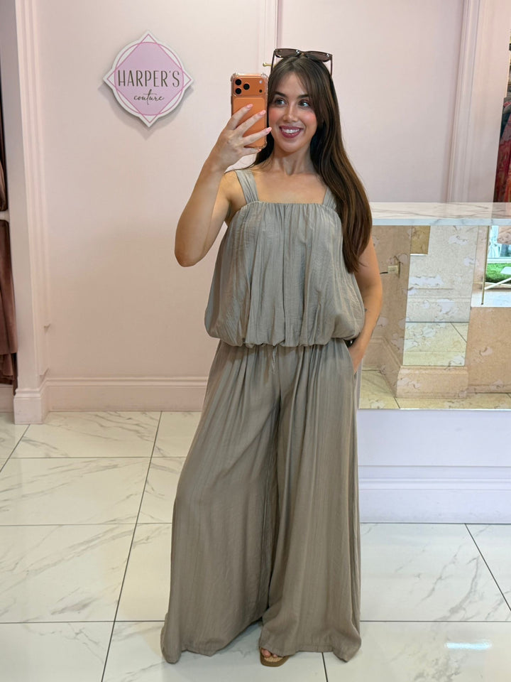 Leah Top &amp; Trouser Co Ord Set