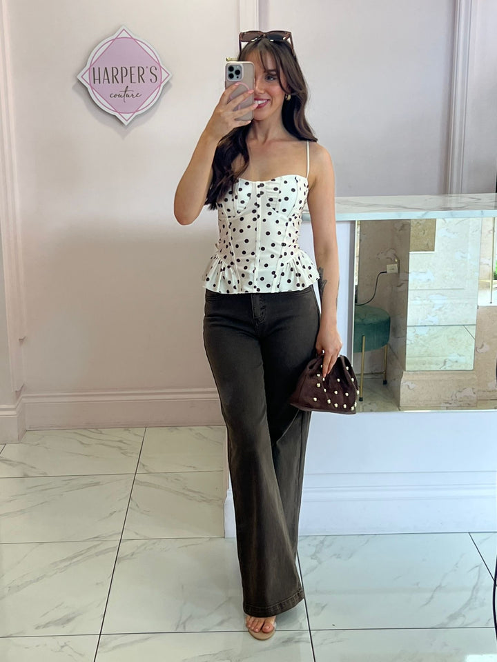 Allie Corset style Top