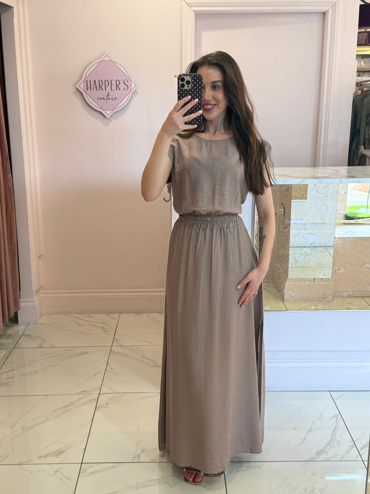 Thea Maxi Skirt &amp; Top Co Ord
