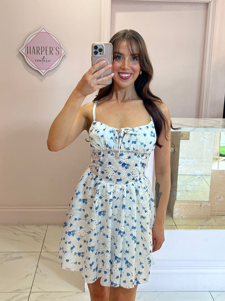 Ariarna Floral Rara Skater Dress