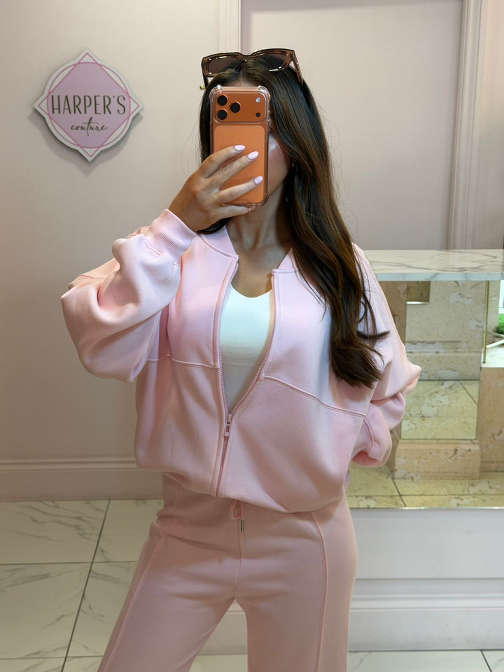 Milan Bomber Jacket &amp; Trouser Lounge Set