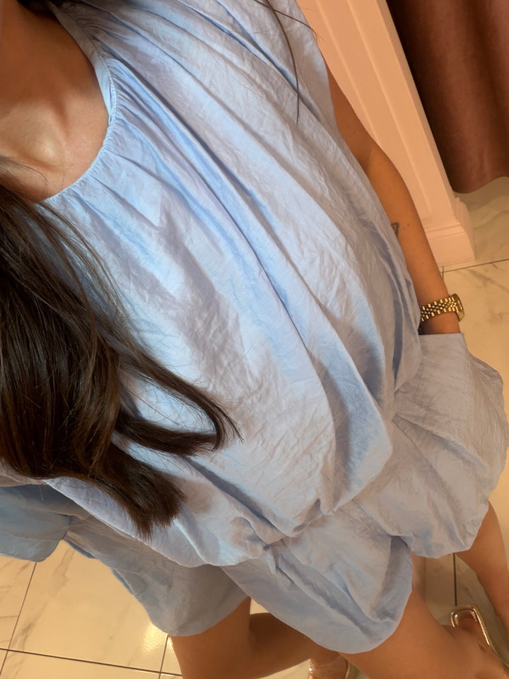 Eliza Top &amp; Skort puff hem Co Ord Set