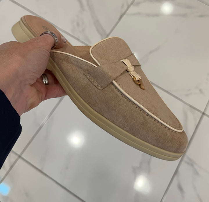 Lottie Beige Mules