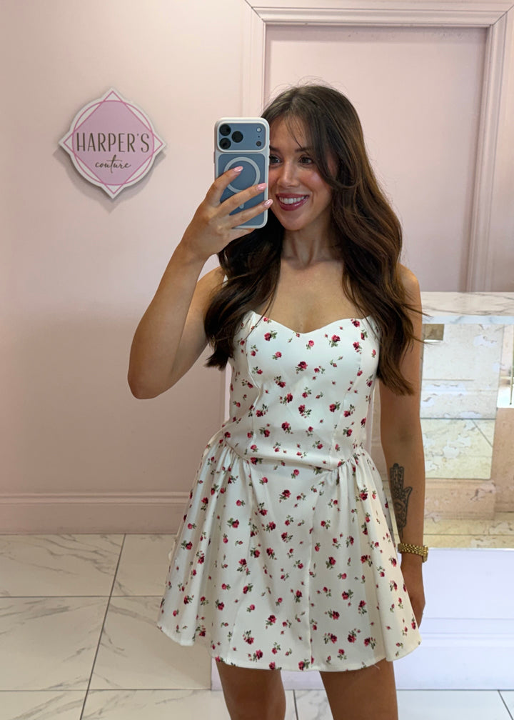 Cammy Floral Skater Dress