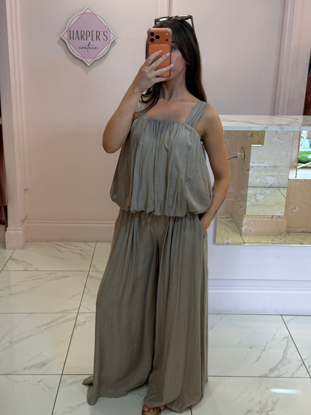 Leah Top &amp; Trouser Co Ord Set