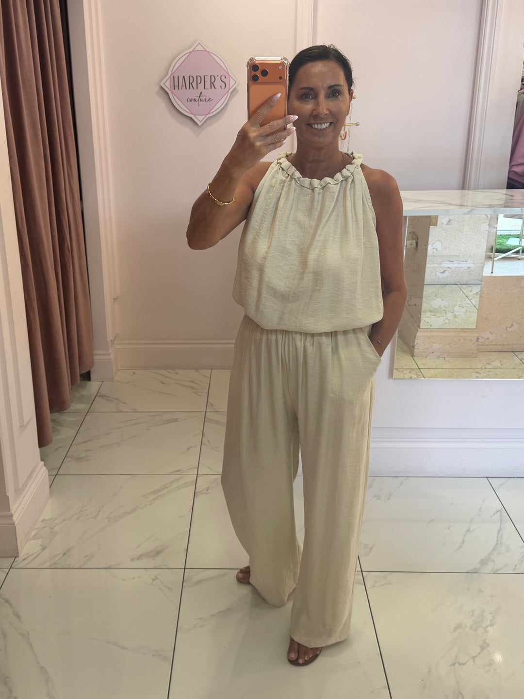 Carly Top &amp; Trouser Co Ord Set