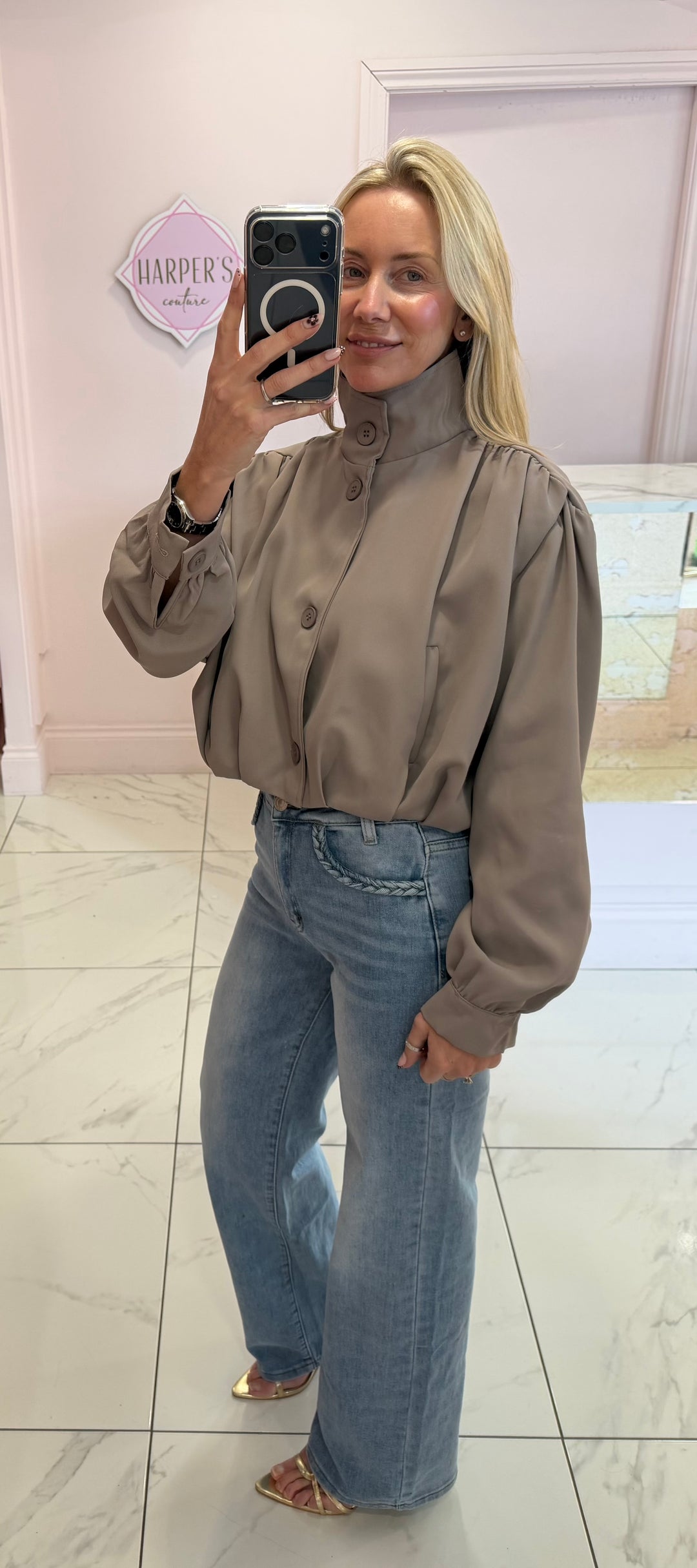 Hudson Lightweight Funnel Neck Jacket