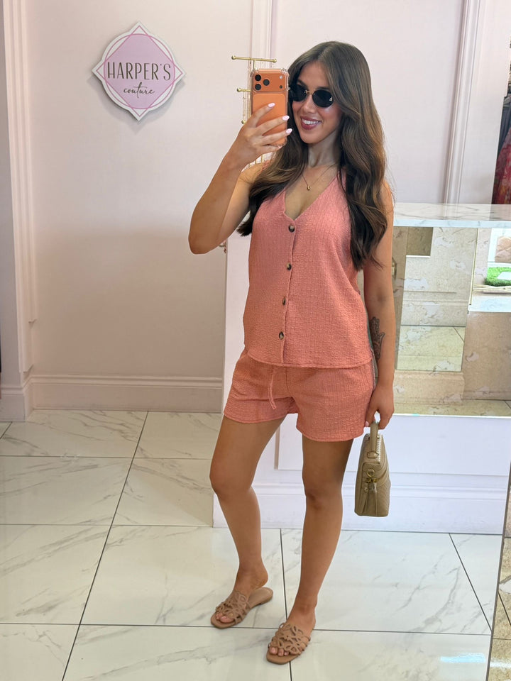 Drew Top &amp; Short Co Ord Set